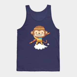 Cute Monkey King Sun Wukong Tank Top